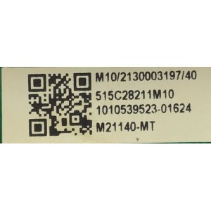 MAIN FUENTE PARA TV ONN / NUMERO DE PARTE  515C28211M10 / RT28211-ZC01-01 / 1010539523-01624 / M21140-MT / PANEL LC430DUQ-SKA3 / MODELO 100069992